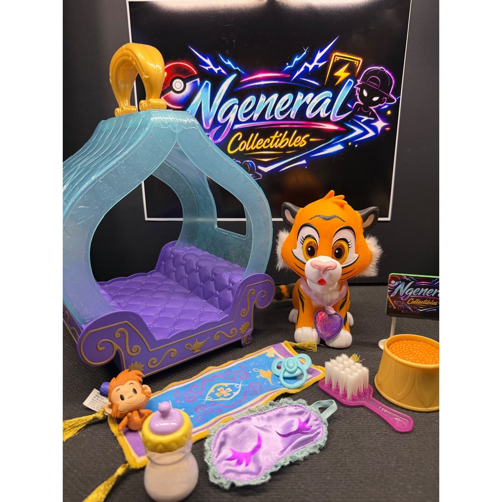 Disney Princess Nurture Rajah Playset Aladdin Pet Tiger Cub Royal Sidekick